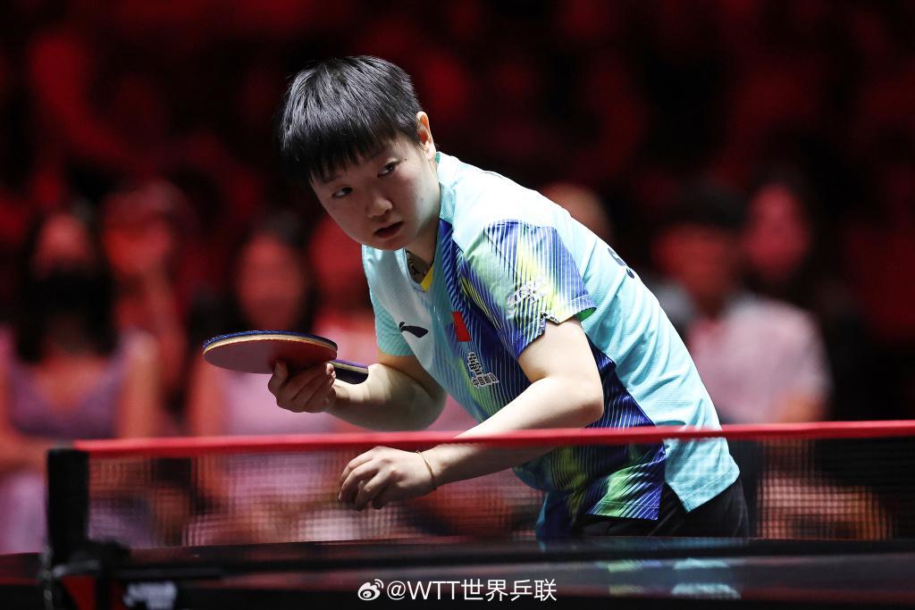 亚博体育官方网站-新加坡大满贯女单决赛，孙颖莎击败王曼昱收获冠军